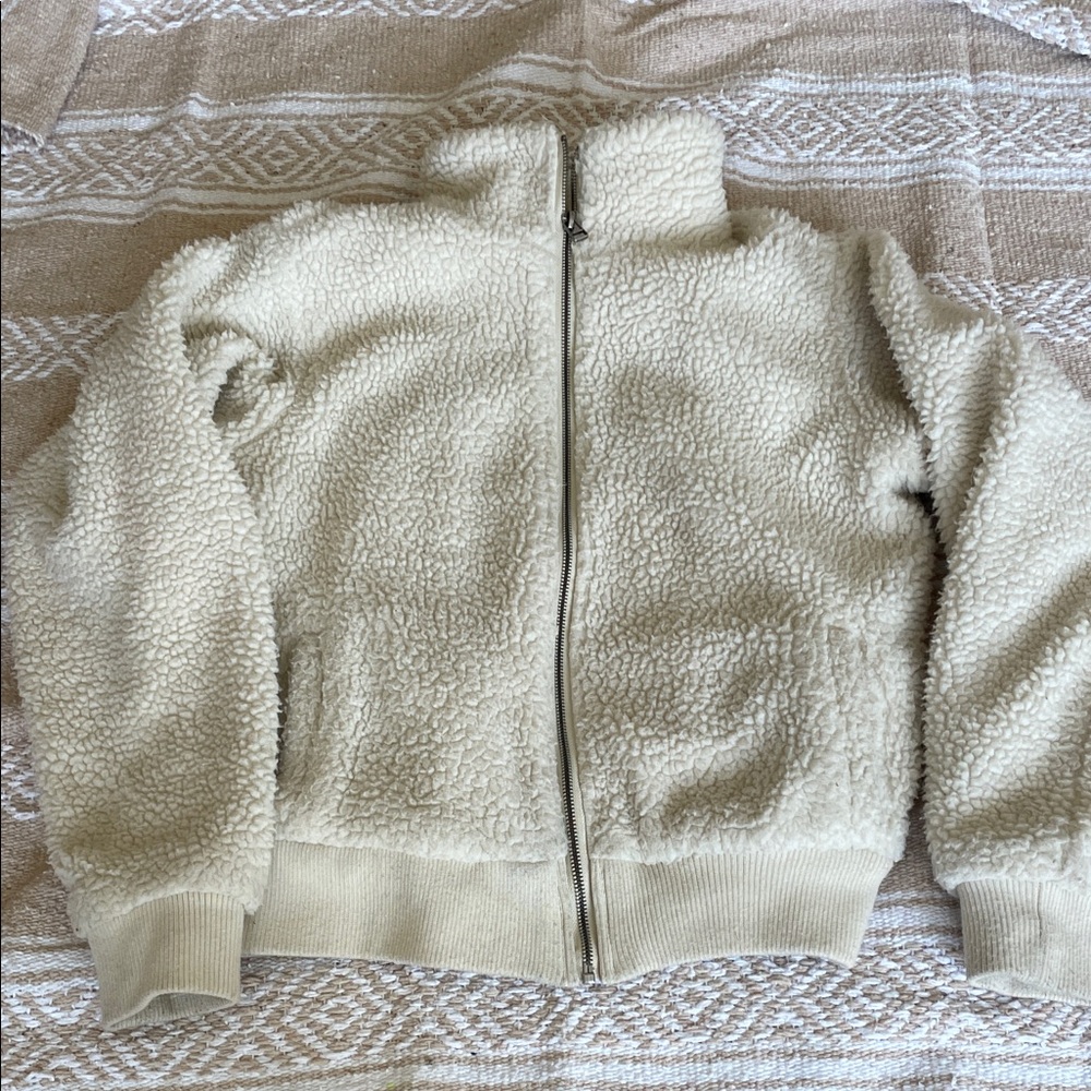 Cozy Cream Brixton Sherpa Jacket